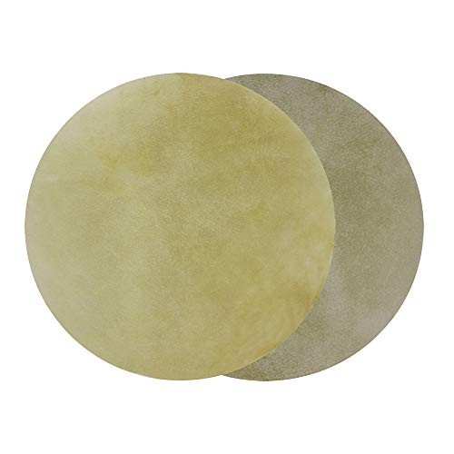 Muslady Drum Head Durable Buffalo Skin Round Drum Convers for Bongo African Drum Conga Konga Drums, 2pcs/pack (29cm / 31cm for option) (31 cm)
