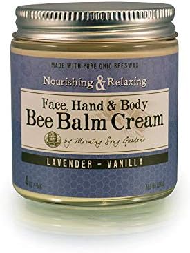 Bee Balm Cream- Lavender 4 oz