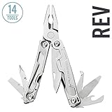 Leatherman - Rev Multi-Tool, Stainless Steel with Nylon Sheath