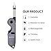 MARNUR Electric USB Arc Lighter Rechargeable Fodable Candle Lighters No Spark & Smell with Safety Lock and Auto Shut-Off for Kitchen Camping and Barbecue