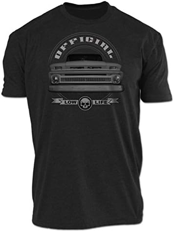 Chevy C10 Truck Low Life T-Shirt 1963-1966 Grill Tee (Large)