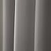Best Home Fashion Premium Thermal Insulated Blackout Curtains - Back Tab/Rod Pocket - Grey - 52