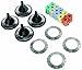 Camco 00883 Electric Range Knobs Top Burner (Black)