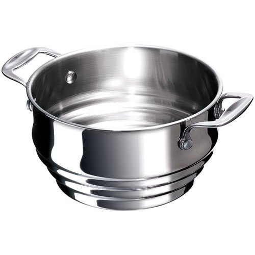 BekaChef Multi Steamer That Fits 3 Diameters, 27.5 x 12.0 x 21.7 cm, INOX