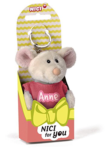 NICI key pendant Annemouse, 10 cm, fabric animal, fabric animal