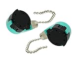 2PCS Ceiling Fan Switch Pull Chain Control ZE-268S6 ZE-208S6 3 Speed 4 wire Speed Control Switch Ceiling Fan Replacement Speed Control Switch (Nickel)