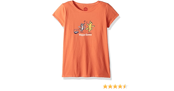 Life is Good Girls Crusher Graphic T 