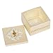 First Communion Gold Tone Chalice Design Small 1.5 inch Decorative Table Top Rosary Jewelry Box