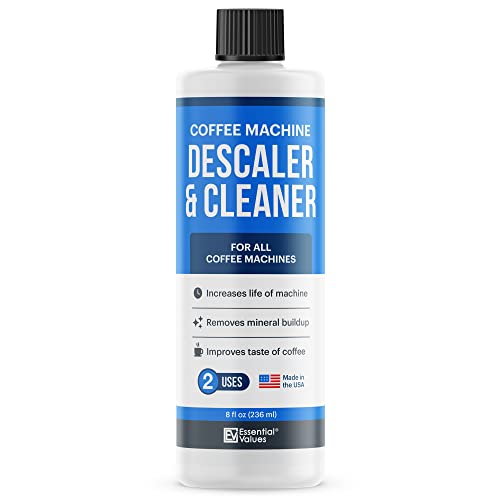 Essential Values Coffee Machine Descaler 2 Uses Descaling Solution