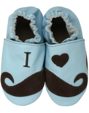 I Luv Moustaches Soft Sole Slip-On (Infant)