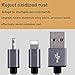 Xkaudie iPhone Charger 5Pack 3Feet Extra Long Nylon Braided USB Charging Lightning Cable High Speed Connector Data Sync Transfer Cord Compatible with iPhone Xs Max/XR/XS/X/8/7/Plus/6S/6/Se/5S Ipad