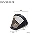 GYBER #4 Permanent Gold-tone Coffee Filter for KRUPS Coffeemakers Cone Shape 12-Cup Original Quality