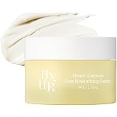 ByUR Honey Gorgeous Keep Moisturizing Cream - Deeply Hydrating + Nourishing, Skin Barrier Care for Dry Skin, 4 Types of Honey Extracts & Ceramide, Facial Daily Moisturizer Pore Care Korean Skincare
