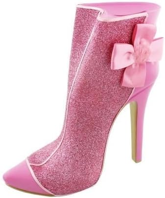 Pretty in Pink - Sophia Money Bank &amp; Wine Holder Boot - Pink - 19cm - 60494 by Sophia