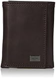 Dockers  Men's  RFID Security Blocking Extra Capacity Trifold Wallet,Brown