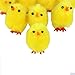WEWILL 36pcs Easter Chicks Mini Chicks Chenille, 1.5 Inches Small Cute Fluffy Yellow Chicks Plush Party Favors Kids Easter Egg Bonnet Easter Basket Filler Decoration