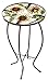 Outdoor Decor Sunflowers Round Glass Side Table