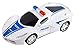 Battery Operated Bump and Go Transformers Toys for Kids Car Transformer Robot Police Car Toy Realistic Engine Sounds and Beautiful Flash Lights (Police Racing Car)