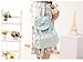 DGQ Fashion Cute Women's Bag Canvas Satchel Girls' Lovely Sweet Lace Bowknot Backpack Schoolbag (bowknot)