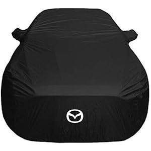 Autohoezen Compatibel Met Mazda MX-30 MX-3 MX-5 MX-6 Car Cover Ingebouwde Katoen 100% Waterdicht, Sneeuw Hagel Vorst…