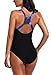 ATTRACO Women's Athletic One Piece Swimsuit Sports Racerback Training Swimwear