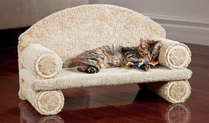 UPC 034202496156, CLASSY KITTY Cat Couch, 30&quot; Assorted colors