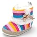 LIVEBOX Baby Multicolor Cotton Knit Premium Soft Sole Anti-Slip Warm Winter Infant Prewalker Toddler Snow Boots (L: 12~18 Months)