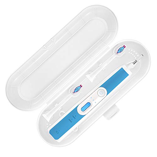 Electric Toothbrush Case - Genkent Portable Replacement Plastic Electric Toothbrush Travel Case, Waterproof carrying bag, Fits for Philip Series Power Rechargeable Electric Toothbrush