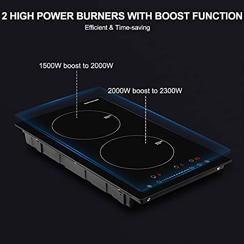 Electric Cooktop, Thermomate 12 Inch Builtin Induction Stove Top, 240V