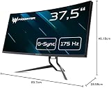Acer Predator X38P 38" UWQXGA Curved Gaming Monitor 175Hz G-Sync IPS HDR 400 view 10