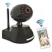 Zebora Super HD 960P Internet WiFi Wireless Network IP Security Surveillance Video Camera System, Baby and Pet Monitor with Pan and Tilt, Two Way Audio & Night Vision (black)