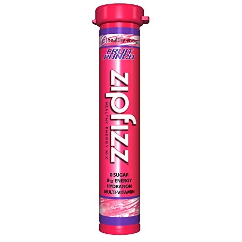 Zipfizz Energy Drink Mix, Electrolyte Hydration Powder with B12 and