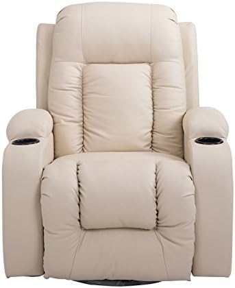 Massage Sofa Chair Recliner Rocking Armchair Lounge Heated Deluxe Leather
