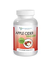 Cápsulas de vinagre de sidra de manzana 100% orgánicas píldoras de vinagre de sidra de manzana 1500 mg - digestión natural, soporte de aumento inmune y suplemento de limpieza con probióticos - Fabricado en los Estados Unidos, paquete de de 1, 1