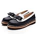 Candy Color Women's Low Heel Bowknot Oxfords Shoes
