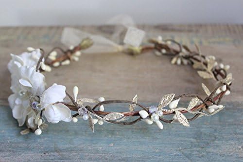 Beautiful Wedding Flower Crown