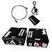 Easyday Digital to Analog Audio Converter with Digital Optical Toslink and S/pdif Coaxial Inputs and Analog RCA and AUX 3.5mm (Headphone) Outputs - 5 Foot Heavy Duty Optical Toslink Cable primary