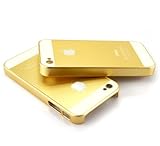 Luxury Golden Champagne Gold Matte Hard Pc Cover Case for Iphone 4 4s