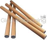 Globe Packaging 25 x A3 Postal Tubes 330mm x 50mm Ends Caps view 2