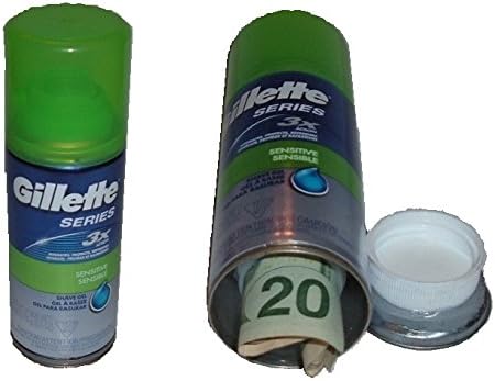 Gillette Shaving Gel / Cream Diversion Can Safe