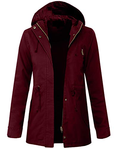J. LOVNY Women's Versatile Military Anorak Jacket in Various Styles S-3XL