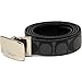 Coach Heritage Signature Coated Canvas Reversible Belt F64828 Charcoal Black