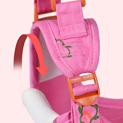CactusAngui Baby Walking Helper Removable Crotch Baby Walker Helper Toddler Leash Kid Walking Belt Harness Strap Pink