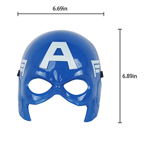 Christmas Mask Children's Mask Cosplay Boy Toy Avengers Movie for 3 4 5 6 7 8 9 10 Years Old Mask (C - //coolthings.us