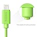 Lumsing Lightning to USB Cable Apple Certified Sync and Charging Cord(3.3 Feet/1M) with Ultra Compact Connector Head for iPhone, iPod and iPad(Green)