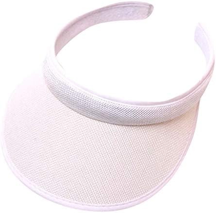 Ultra-Light Visor with Twill, Outdoor Sun Protection Hat, Moisture Wicking and Reflective Sports Visor Cap, Multiple Colors