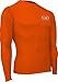 HT603L Men's and Women's Athletic Compression Long Sleeve Crew Neck Shirt