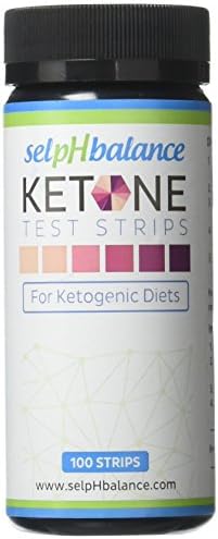 Ketone Strips - Urinalysis Test Strips for Use in Ketogenic Diet, Paleo Diet, and Atkins Diet, 99% Accuracy, Urine Test Strips Suitable for Diabetics & Ketosis, 100 strips
