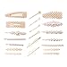 20Pcs Pearls Hair Clips for Women Girls, Hairpins, Headwear Barrette, Fashion Sweet Artificial Pearl Barrettes, Styling Tools Accessories for Holiday/Party/Wedding/Daily Life, Nice Gifts