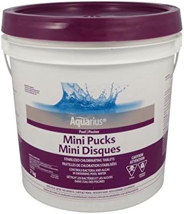 Aquarius Stabilized Chlorine 2 In Mini Pucks Amazon Ca Patio